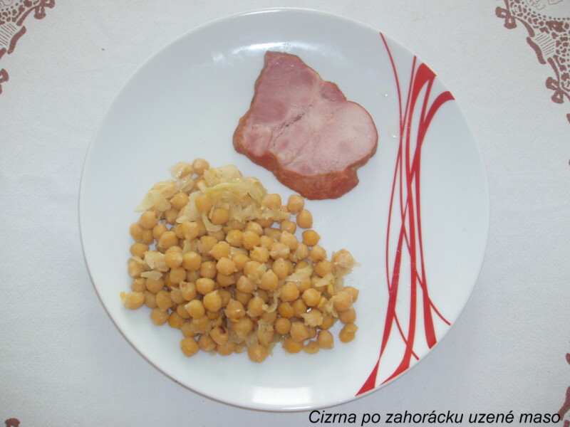 Cizrna po zahorácku uzené maso